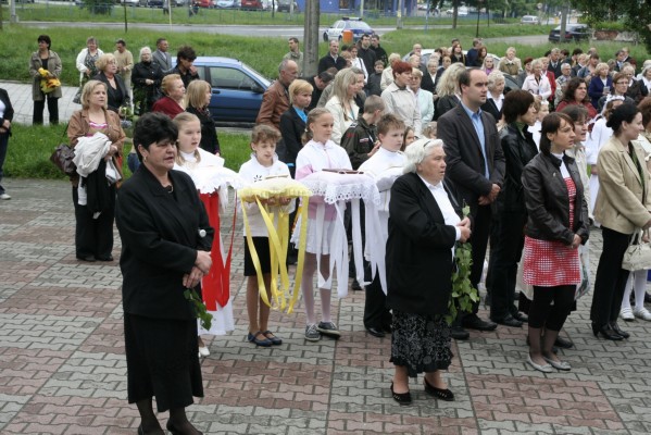 Drugi ołtarz - przy Gimnazjum nr 21