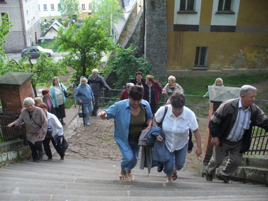Wambierzyce - wejście na Kalwarię